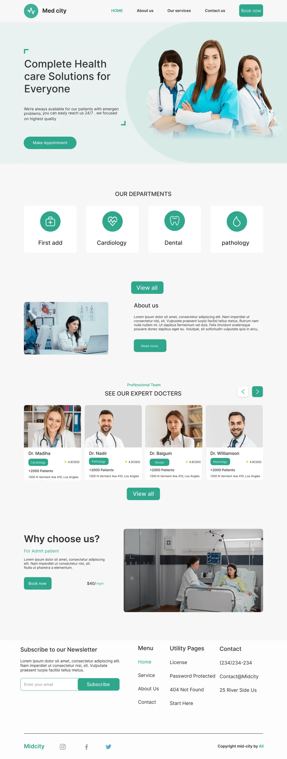 صفحات الهبوط - Landing Pages