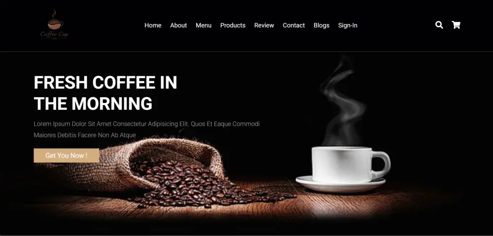 Hero Section Design & Development