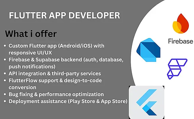 سأصلح Bug بسيط أو أعدّل واجهة أو أربط API في مشروع Flutter الخاص بك