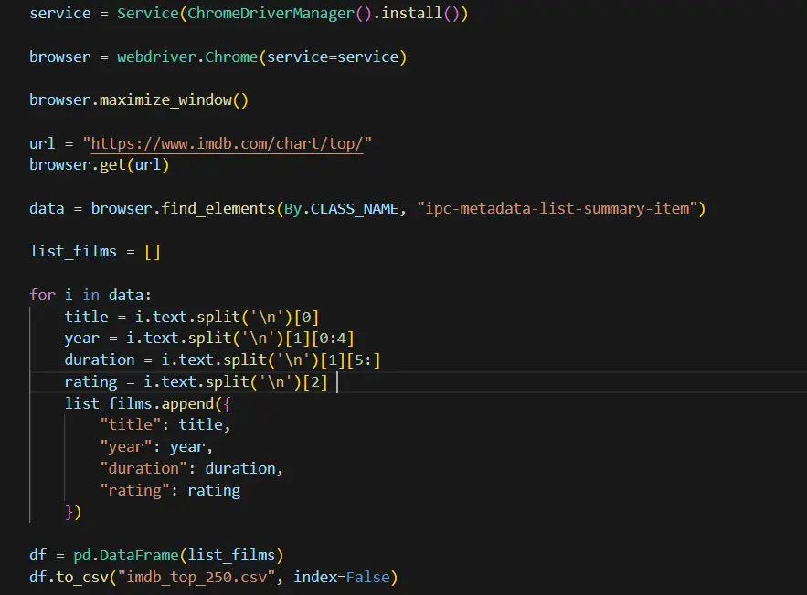 جمع واستخلاص البيانات من أي موقع إلكتروني باستخدام Python