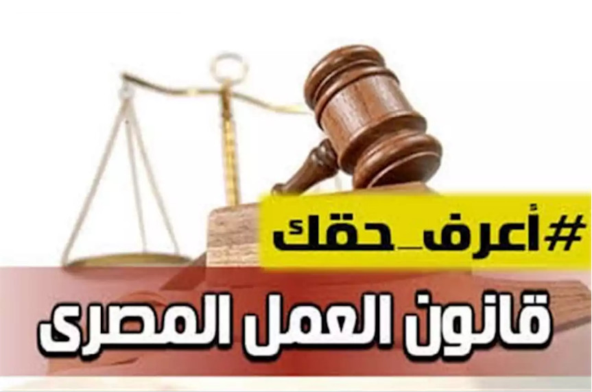 استشارة قانونية واحدة حول قانون العمل المصري 12 لسنة 2003 مقابل 5 دولار