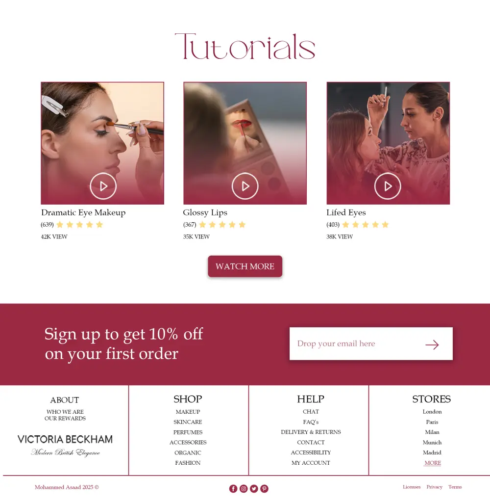 تصميم تجربه و واجهه مستخدم بشكل احترافي يليق بهوية مشروعك