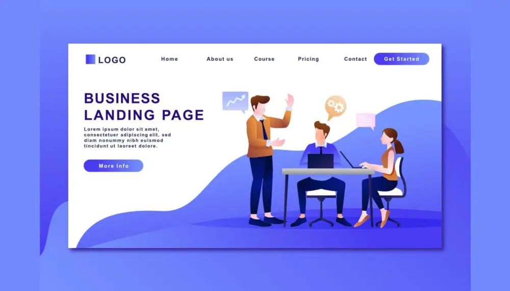 انشاء صفحات landing page باستخدام HTML-CSS-JavaScript