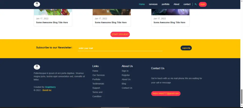 صفحه هبوط - landing Page