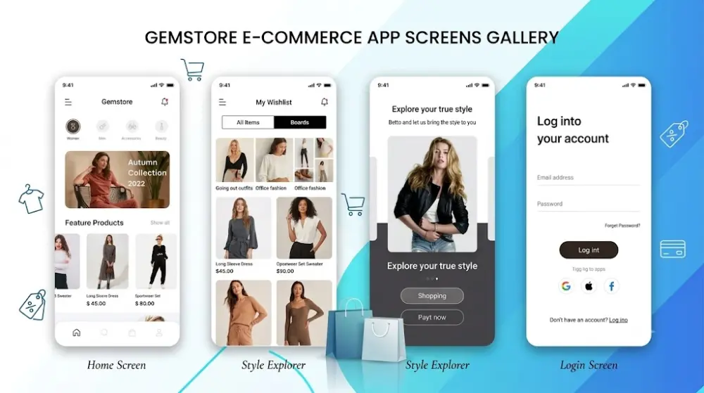 تطوير تطبيقات موبايل باستخدام Flutter مع تصميم واجهات مستخدم احترافية ومتجاوبة
