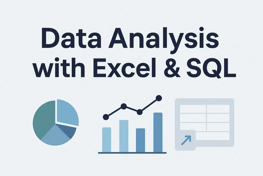 تحليل بياناتك وإنشاء Dashboard احترافية باستخدام Excel وSQLوPython