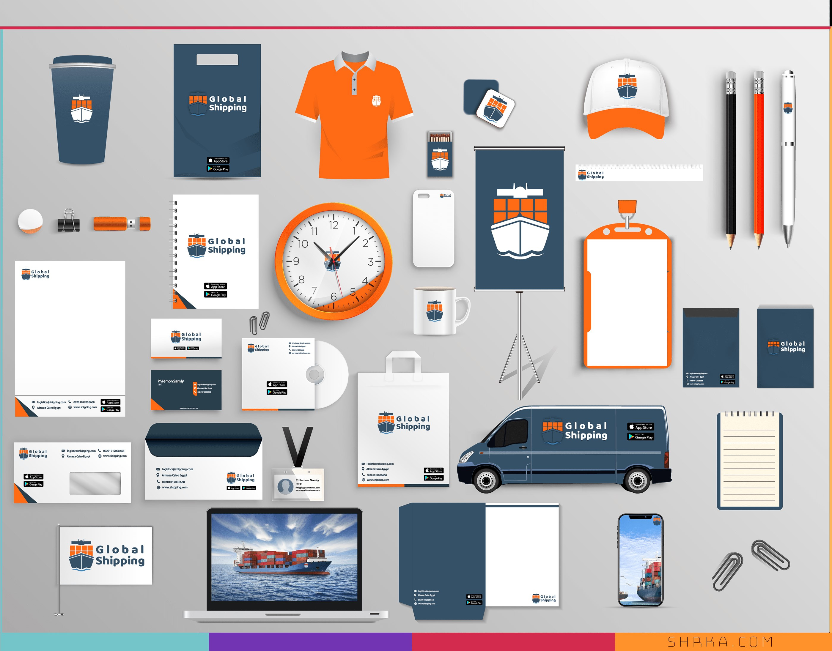 عمل هوية كاملة Full Brand Identity