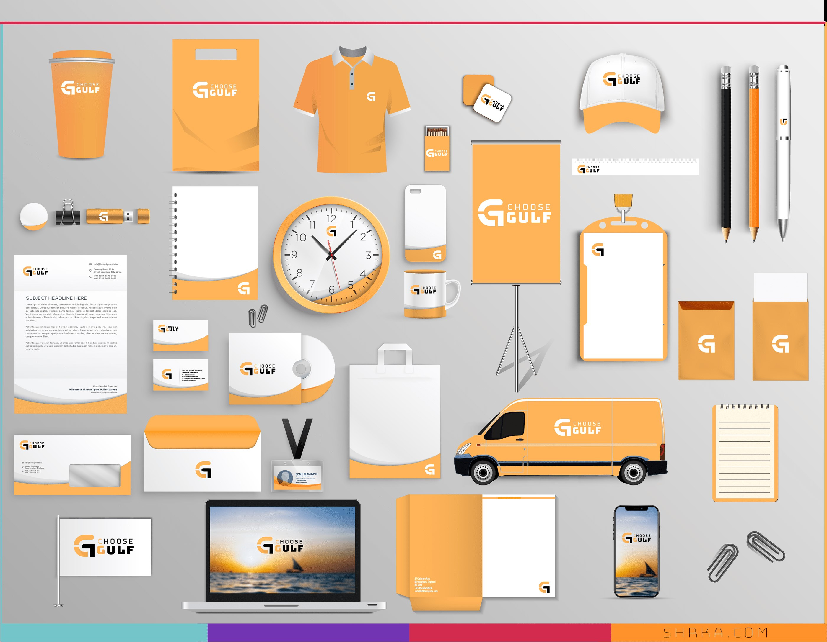 عمل هوية كاملة Full Brand Identity