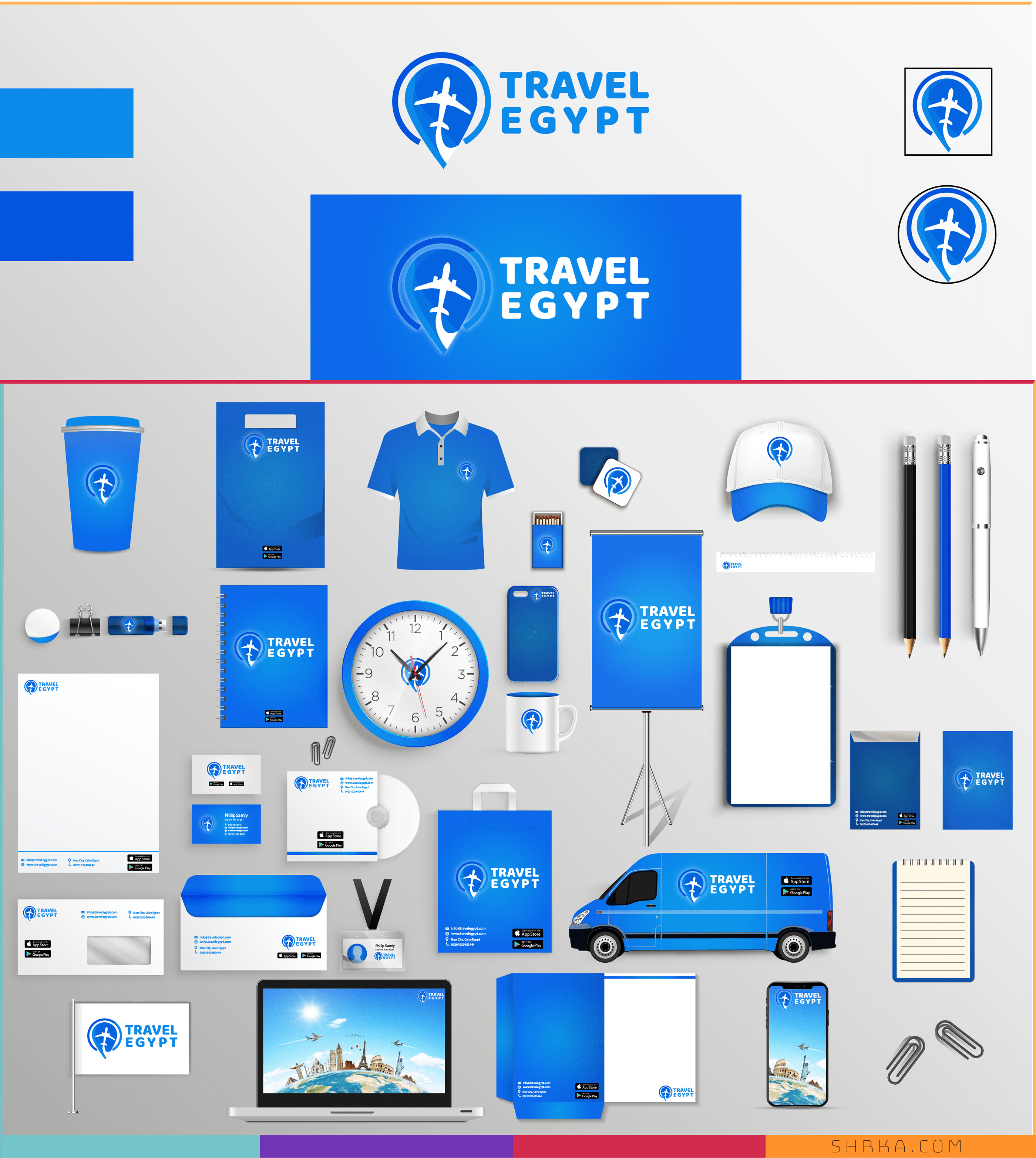عمل هوية كاملة Full Brand Identity