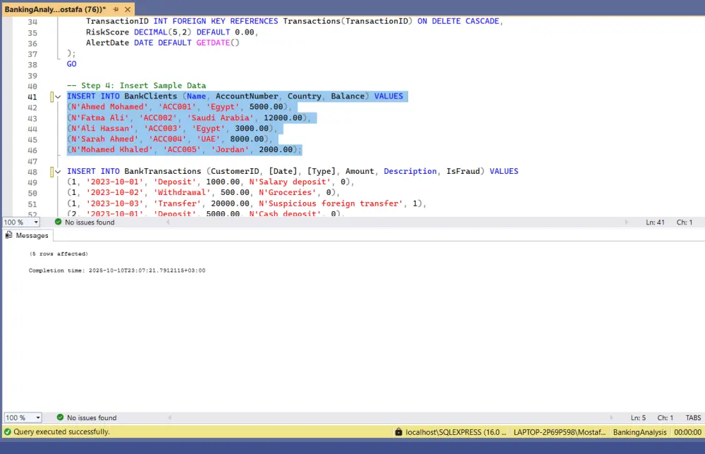 Data Analysis باستخدام Excel ,Power BI ,Python, SQL