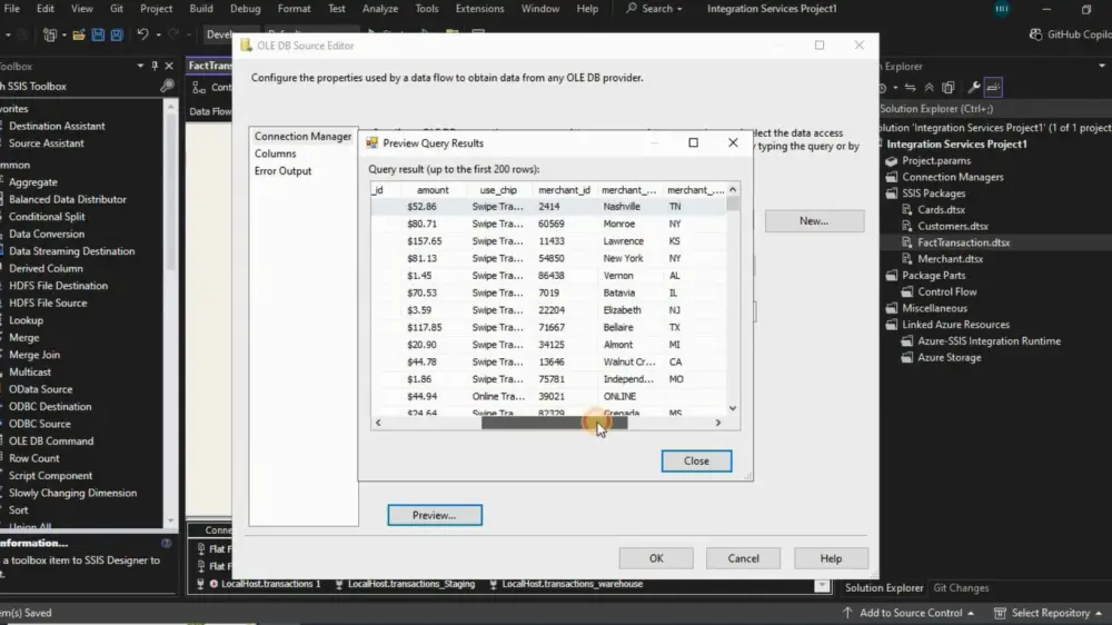 ETL متكاملة: استخراج، تنسيق وتخزين البيانات مع بناء Data Warehouse