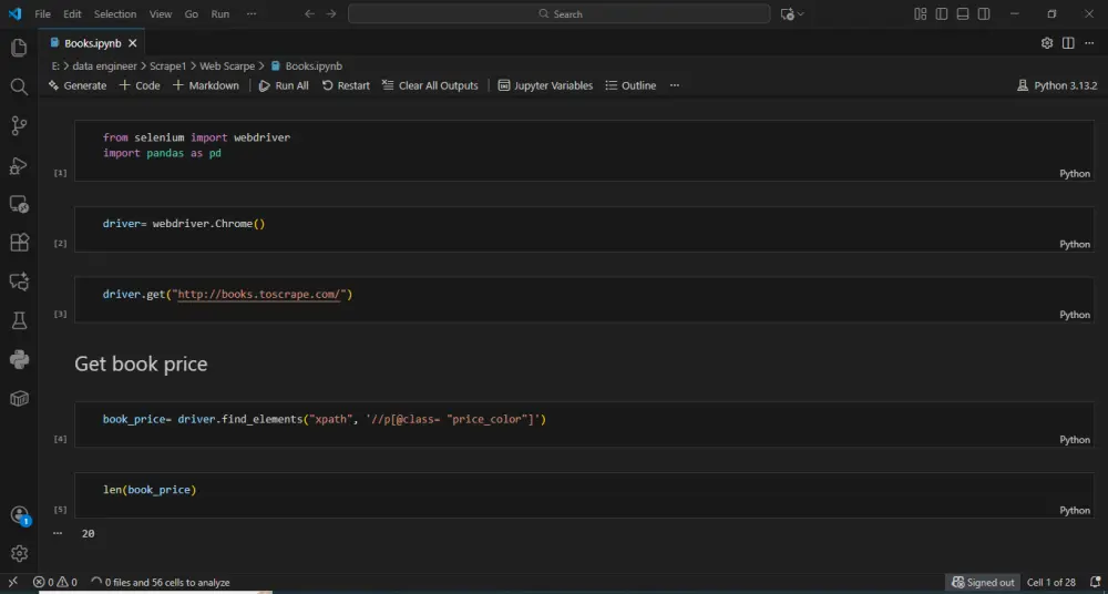 خدمة استخراج البيانات من المواقع الإلكترونية (Web Scraping)
