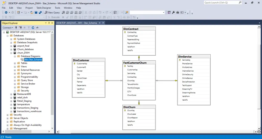 تصميم قواعد بيانات وكتابة استعلامات SQL لإدارة وتحليل البيانات