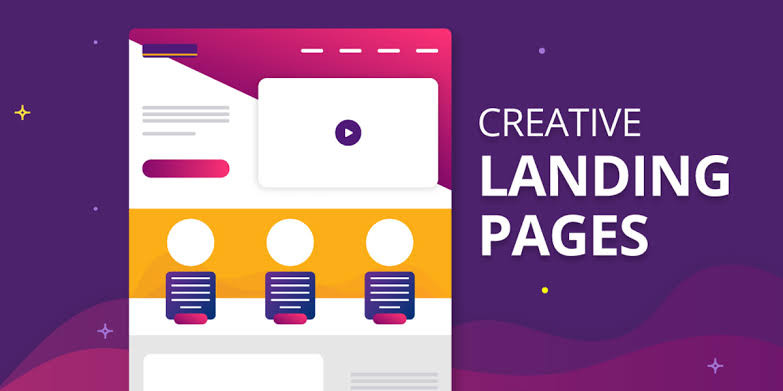 سأقوم بعمل صفحة الهبوط أو (Landing Page )