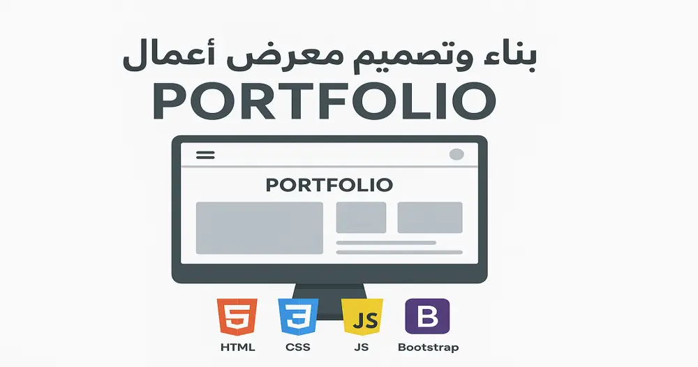 بناء وتصميم Portfolio مميز لعرض أعمالك بشكل جذاب ومتجاوب