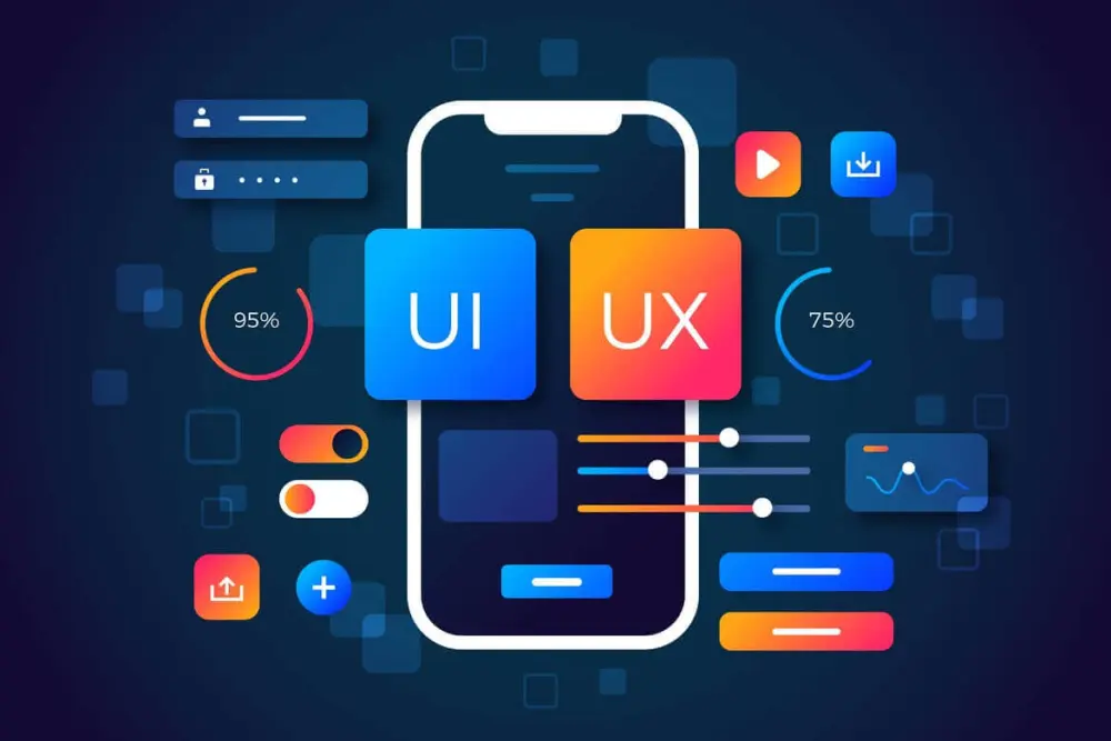 تصميم واجهات وتجربة مستخدم احترافية لتطبيقات الويب والموبايل UI/UX Design