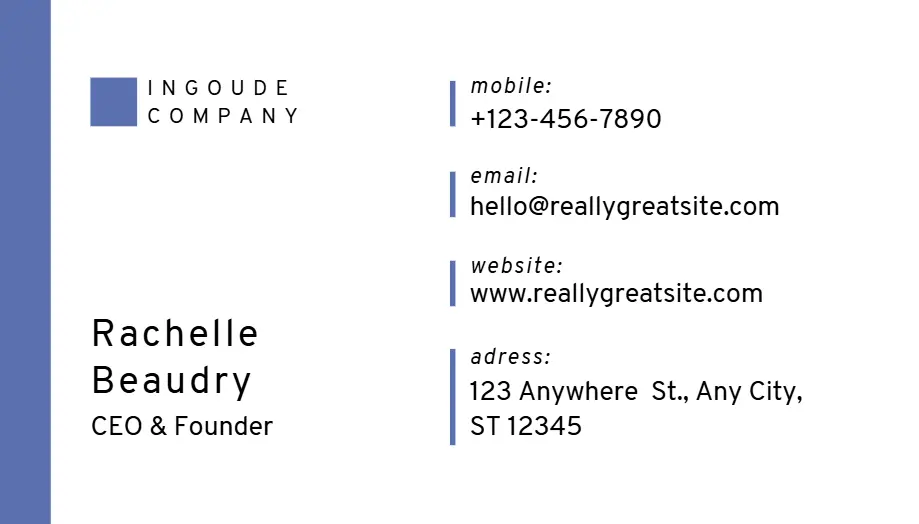 تصميم بطاقة عمل (Business Card) احترافية تعكس هوية علامتك التجارية بأسلوب مميز