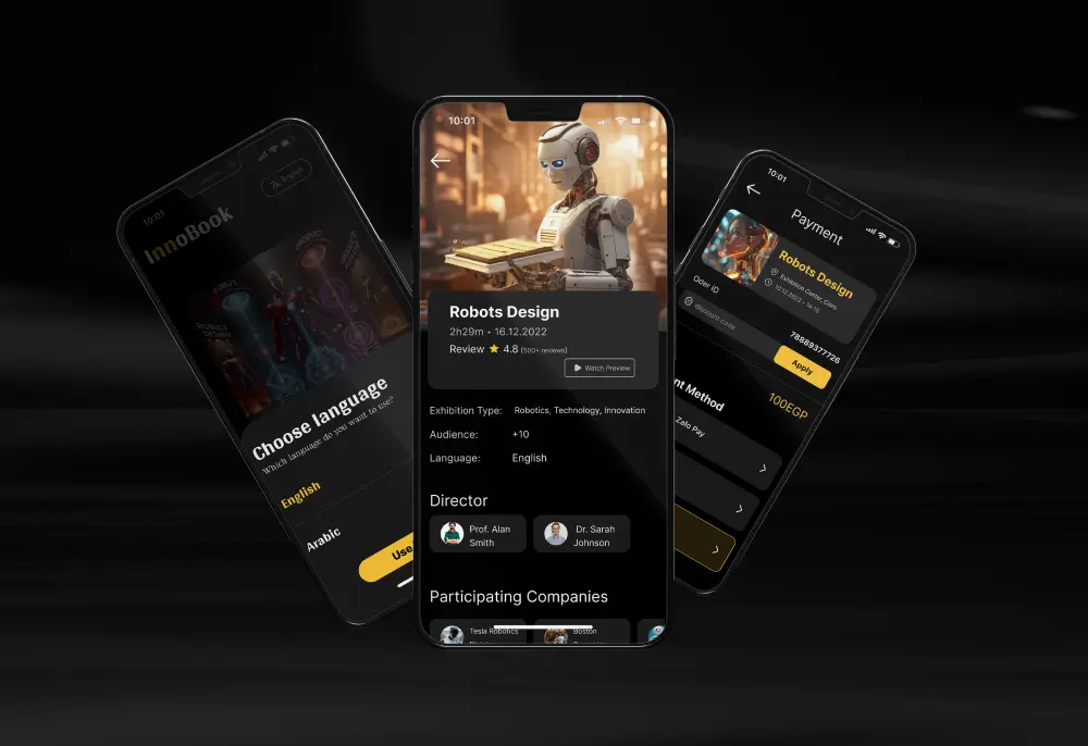 تصميم واجهات UI/UX عصرية واحترافية لمواقعك وتطبيقاتك