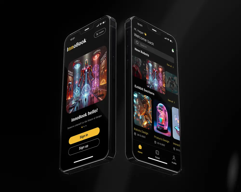 تصميم واجهات UI/UX عصرية واحترافية لمواقعك وتطبيقاتك