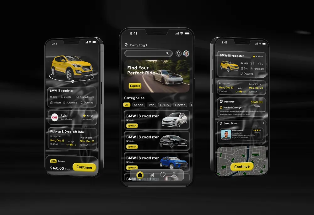 تصميم واجهات UI/UX عصرية واحترافية لمواقعك وتطبيقاتك