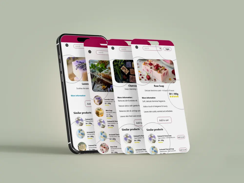 تصميم واجهات وتجربة مستخدم (UI/UX) عصرية واحترافية لتطبيقك
