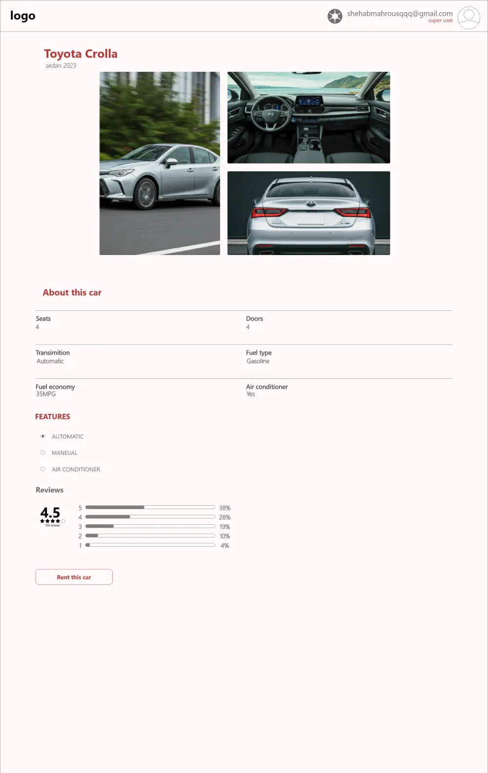 تصميم مواقع الكترونيه UI UX