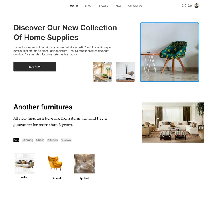 تصميم لصفحات الهبوط