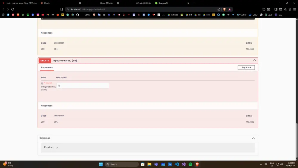 سأقوم بإنشاء REST API احترافية باستخدام ASP.NET Core