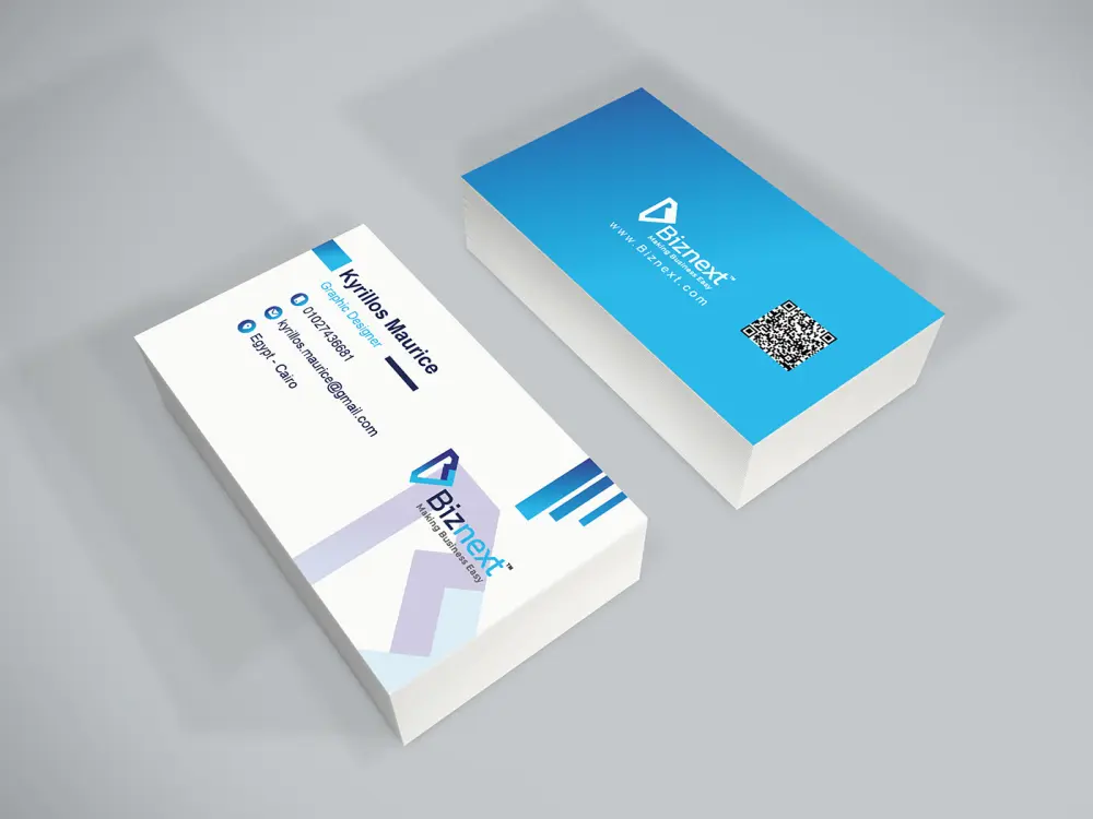 تصميم بزنس كارد & بطاقة اعمال احترافية  Business card