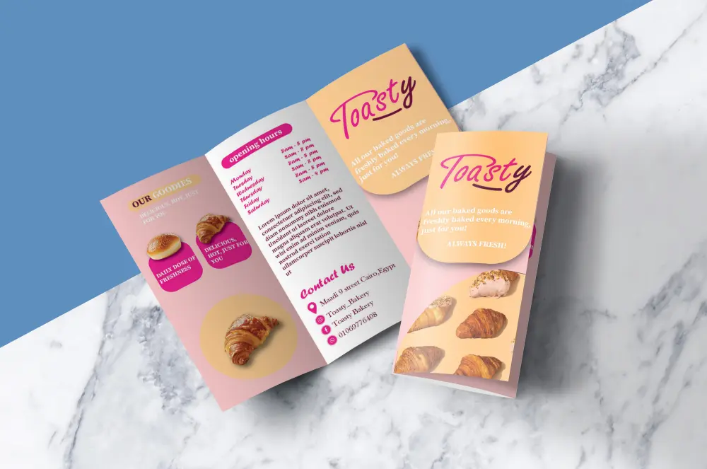 تصميم بروشور وكارت شخصي بشكل احترافي مميز خصيصا لك