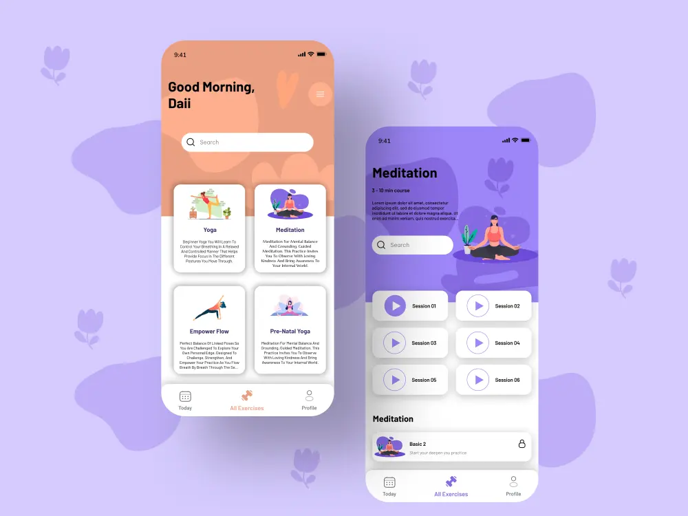 تصميم واجهه مستخدم احترافية باستخدام فيجما