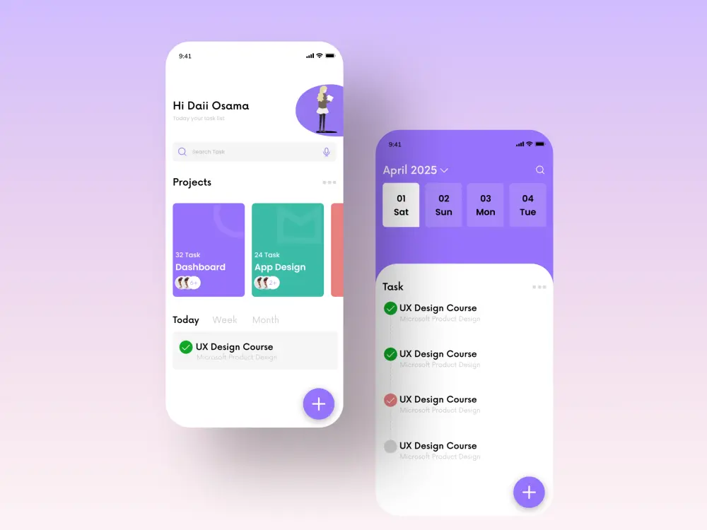 تصميم واجهه مستخدم احترافية باستخدام فيجما