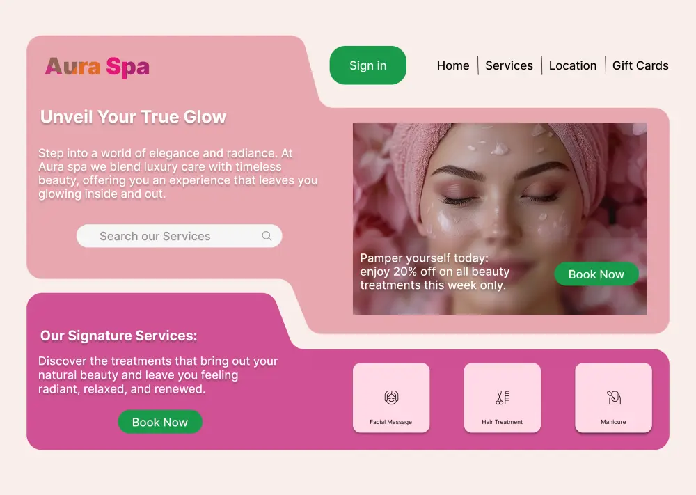 تصميم صفحة هبوط (Landing Page) احترافية وجذابة لعرض خدمتك أو منتجك