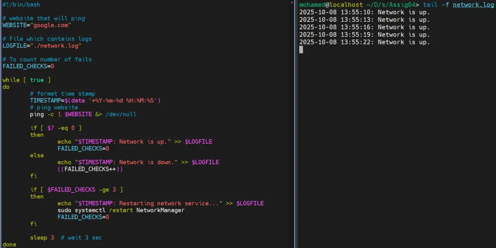 إعداد سكربت Bash مخصص لأتمتة المهام في Linux والسيرفرات