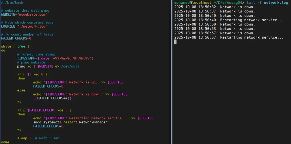إعداد سكربت Bash مخصص لأتمتة المهام في Linux والسيرفرات