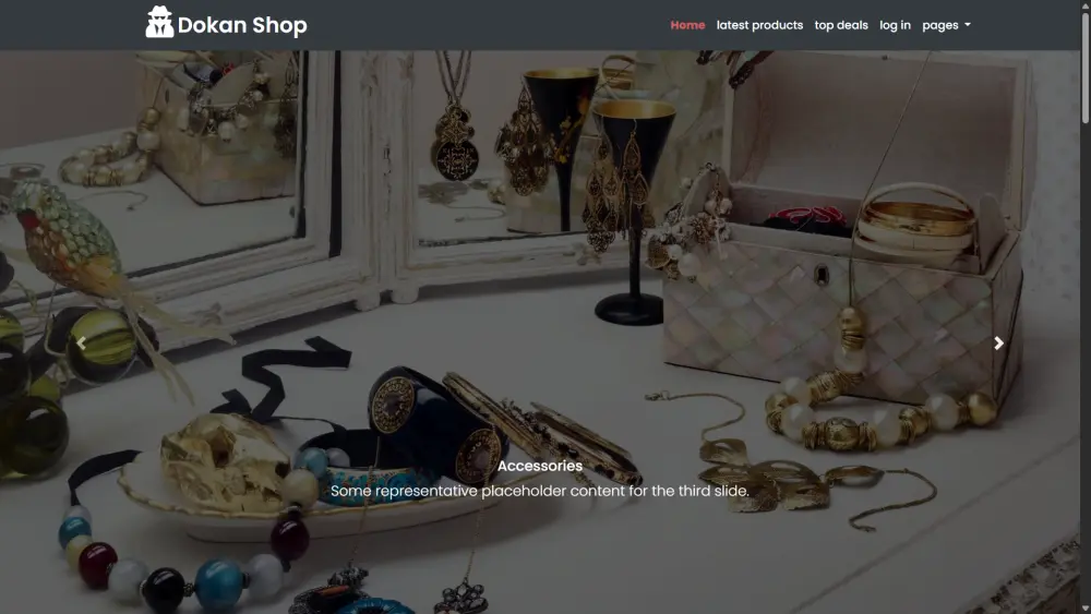 موقع تجارة إلكترونية حديث للملابس