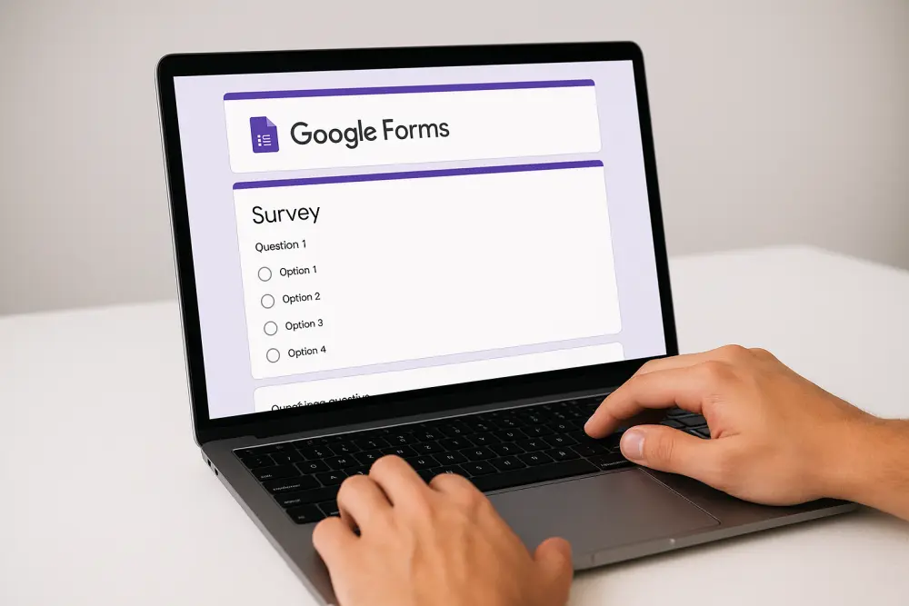 إنشاء نموذج Google Form احترافي لجمع البيانات أو الاستبيانات