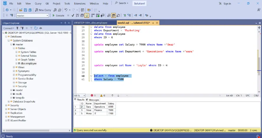 تحليل بيانات باستخدام Excel, Python ,SQl ,Power BI