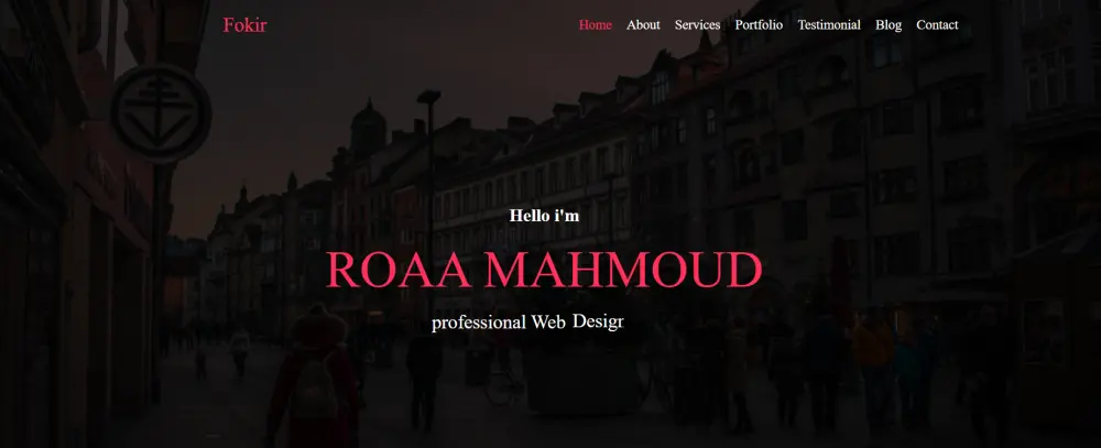 اصلاح مشكله في صفحة html,css