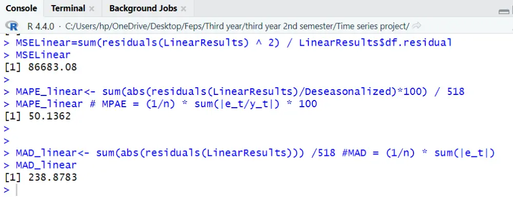 تحليل السلاسل الزمنية للتنبؤ بأسعار الذهب في الولايات المتحدة باستخدام نماذج ARIMA والنهج الكلاسيكي