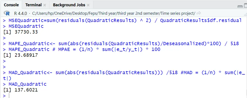 تحليل السلاسل الزمنية للتنبؤ بأسعار الذهب في الولايات المتحدة باستخدام نماذج ARIMA والنهج الكلاسيكي