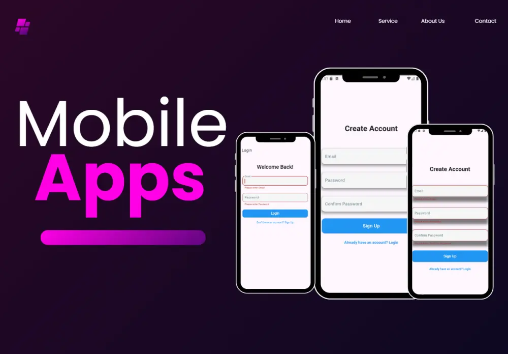 برمجة شاشة Login, Register احترافية ب flutter + firebase