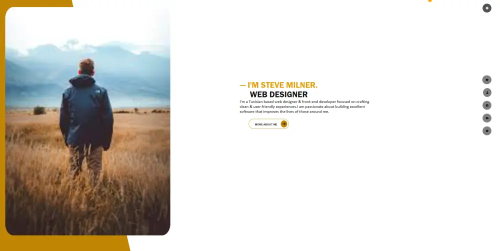 تصميم Portfolio احترافي.