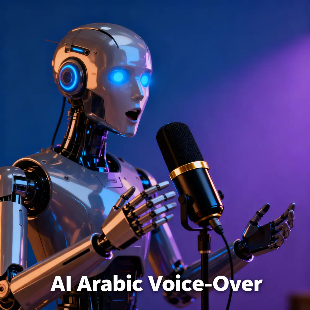 إنشاء بودكاست صوتي احترافي بالذكاء الاصطناعي - 10 دقائق