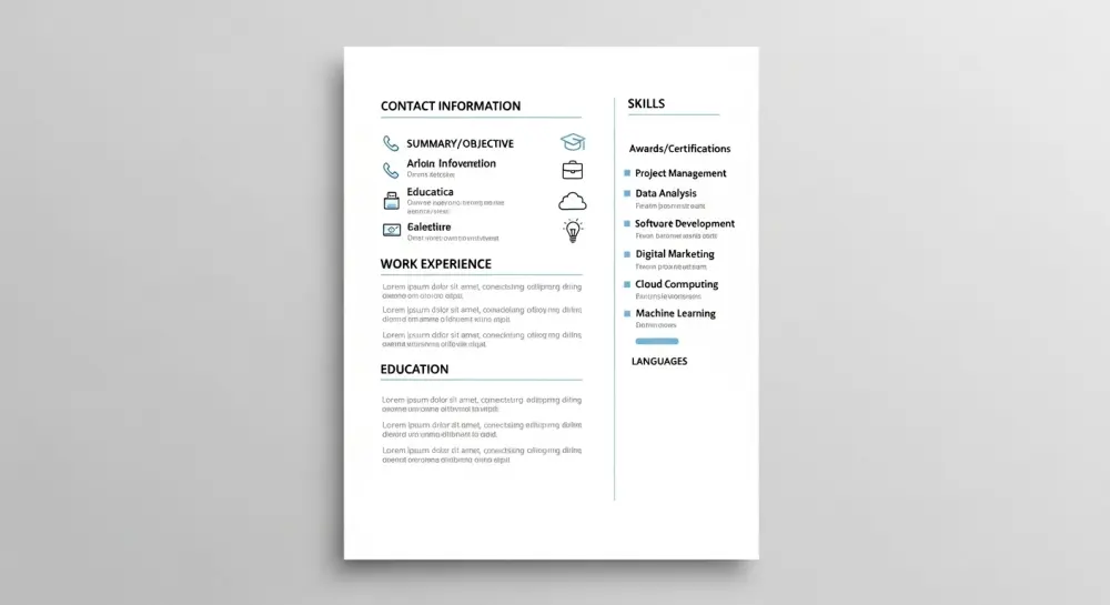 كتابة وتصميم CV احترافي متوافق مع الـATS ويزيد فرص قبولك