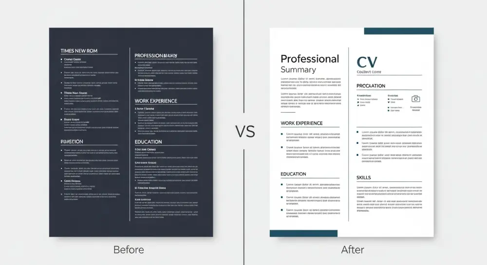 كتابة وتصميم CV احترافي متوافق مع الـATS ويزيد فرص قبولك
