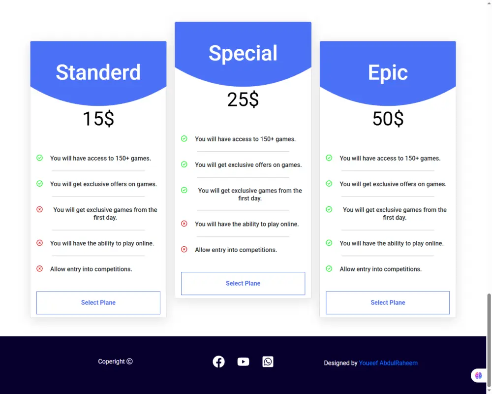 تصميم صفحة هبوط Landing page