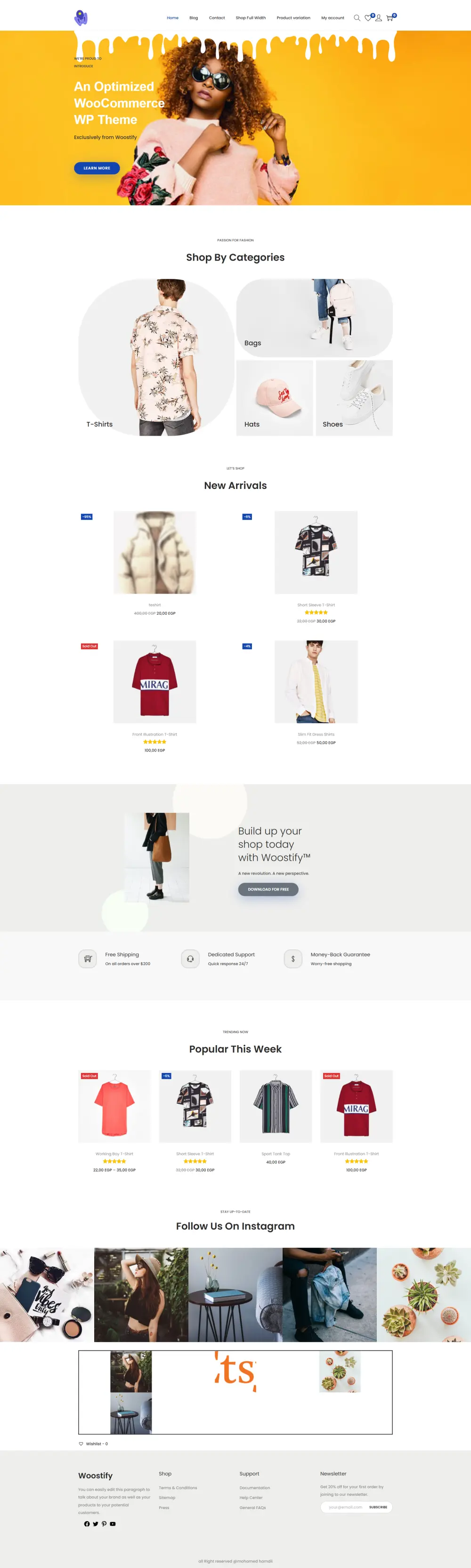 تصميم وإنشاء متجر إلكتروني متكامل ووكومرس (Woocommerce)