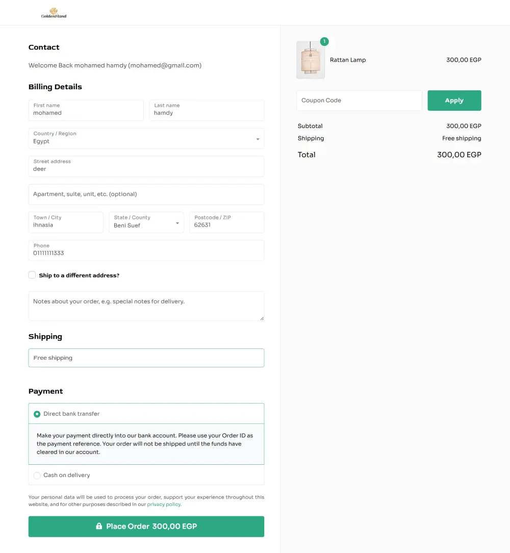 تصميم وإنشاء متجر إلكتروني متكامل ووكومرس (Woocommerce)