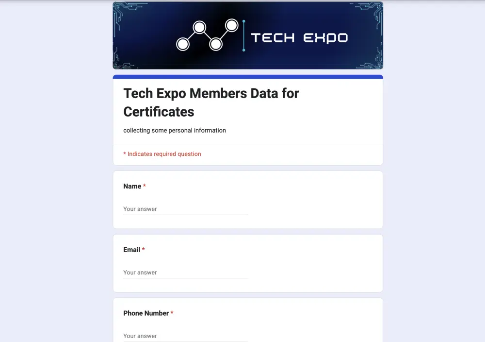 عمل نموذج جوجل "forms" احترافي بتصاميم احترافية